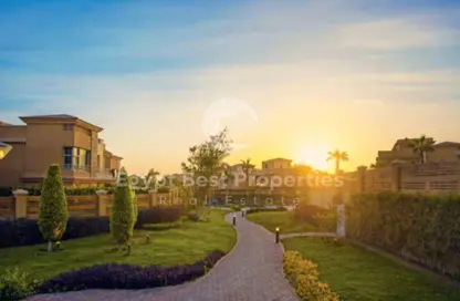 Townhouse - 4 Bedrooms - 4 Bathrooms for sale in Palm Hills WoodVille - Al Wahat Road - 6 October City - Giza