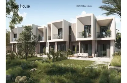 Townhouse - 3 Bedrooms - 3 Bathrooms for sale in Solana - New Zayed City - Sheikh Zayed City - Giza