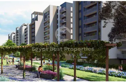 Apartment - 1 Bedroom - 1 Bathroom for sale in Park Side Residence - Zed Towers - Sheikh Zayed Compounds - Sheikh Zayed City - Giza