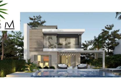 Villa - 4 Bedrooms - 4 Bathrooms for sale in Palm Hills New Cairo - 5th Settlement Compounds - The 5th Settlement - New Cairo City - Cairo