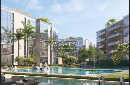 Apartment - 2 Bedrooms - 2 Bathrooms for sale in Lake View Residence - 5th Settlement Compounds - The 5th Settlement - New Cairo City - Cairo
