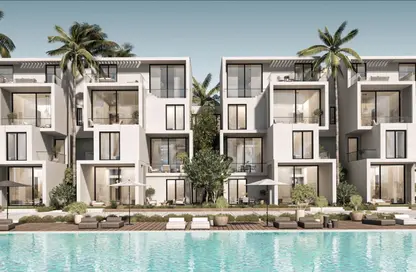 Chalet - 2 Bedrooms - 2 Bathrooms for sale in The Med - Ras Al Hekma - North Coast