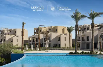 Chalet - 2 Bedrooms - 2 Bathrooms for sale in Makadi Resort - Makadi - Hurghada - Red Sea