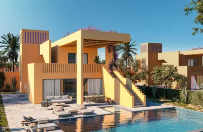 Villa - 3 Bedrooms - 4 Bathrooms for sale in Mangroovy Residence - Al Gouna - Hurghada - Red Sea