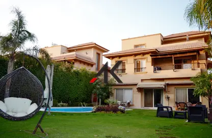 Villa - 3 Bedrooms - 3 Bathrooms for rent in Moon Valley - South Investors Area - New Cairo City - Cairo