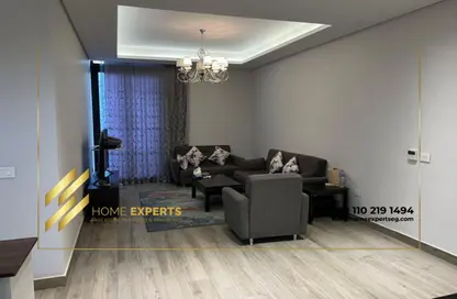Apartment - 2 Bedrooms - 2 Bathrooms for rent in The Water Way - North Investors Area - New Cairo City - Cairo