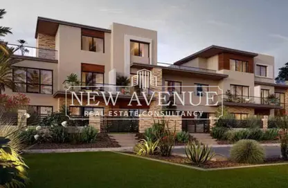 Townhouse - 3 Bedrooms - 3 Bathrooms for sale in The Estates - Sheikh Zayed Compounds - Sheikh Zayed City - Giza