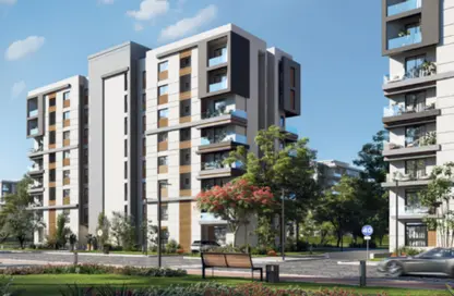 Apartment - Studio - 1 Bathroom for sale in Bleu Vert - New Capital Compounds - New Capital City - Cairo