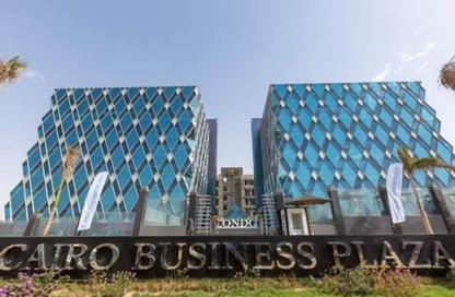 Office Space - Studio - 1 Bathroom for rent in Cairo Business Plaza - North Teseen St. - The 5th Settlement - New Cairo City - Cairo