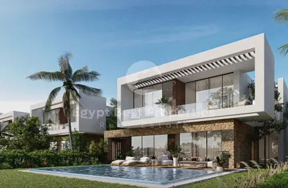 Twin House - 3 Bedrooms - 3 Bathrooms for sale in Azha North - Ras Al Hekma - North Coast