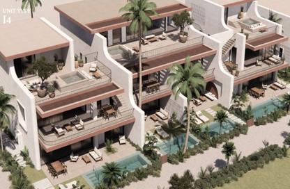 Chalet - 3 Bedrooms - 3 Bathrooms for sale in Ramla Lakeside - Qesm Ad Dabaah - North Coast