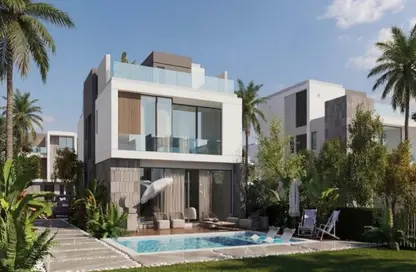 فيلا - 4 غرف نوم - 4 حمامات للبيع في لافيستا سيتي - كمبوندات العاصمة الإدارية الجديدة - العاصمة الإدارية الجديدة - القاهرة