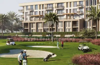 Apartment - 3 Bedrooms - 4 Bathrooms for sale in The Fourteen Golf Residences - Uptown Cairo - Mokattam - Cairo