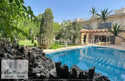 Villa - 5 Bedrooms - 5 Bathrooms for rent in Katameya Heights - El Katameya Compounds - El Katameya - New Cairo City - Cairo