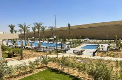 Duplex - 3 Bedrooms - 3 Bathrooms for rent in The Fourteen Golf Residences - Uptown Cairo - Mokattam - Cairo