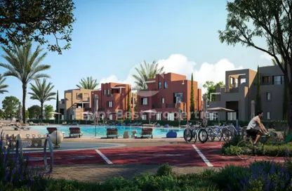 منزل مزدوج - 3 غرف نوم - 3 حمامات للبيع في مكادي اوراسكوم - مكادي - الغردقة - محافظة البحر الاحمر