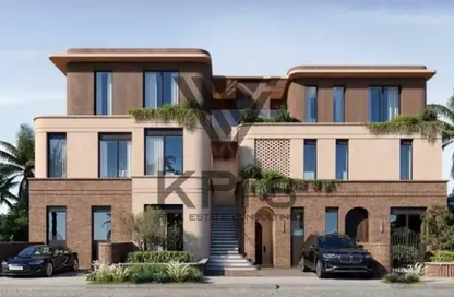 Apartment - 2 Bedrooms - 2 Bathrooms for sale in Crescent Walk - 5th Settlement Compounds - The 5th Settlement - New Cairo City - Cairo