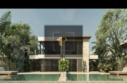 Chalet - 2 Bedrooms - 2 Bathrooms for sale in Majada - Al Ain Al Sokhna - Suez