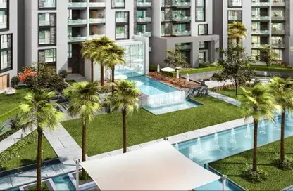 Apartment - 3 Bedrooms - 3 Bathrooms for sale in Swan Lake Residence - 5th Settlement Compounds - The 5th Settlement - New Cairo City - Cairo