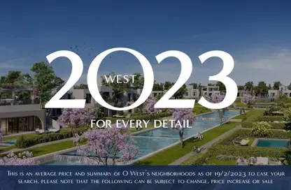 Apartment - 3 Bedrooms - 3 Bathrooms for sale in O West - 6 October Compounds - 6 October City - Giza