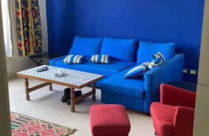 Apartment - 1 Bedroom - 1 Bathroom for rent in Palm Hills Village Gate - South Investors Area - New Cairo City - Cairo