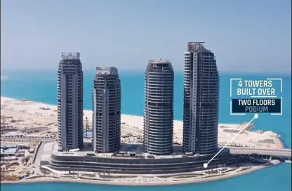 Apartment - 2 Bedrooms - 2 Bathrooms for sale in North Edge Towers - New Alamein City - Al Alamein - North Coast