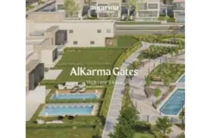 Twin House - 4 Bedrooms - 4 Bathrooms for sale in Al Karma Gates - New Zayed City - Sheikh Zayed City - Giza