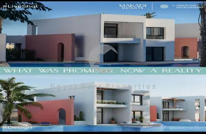 Villa - 4 Bedrooms - 5 Bathrooms for sale in Makadi Orascom Resort - Makadi - Hurghada - Red Sea