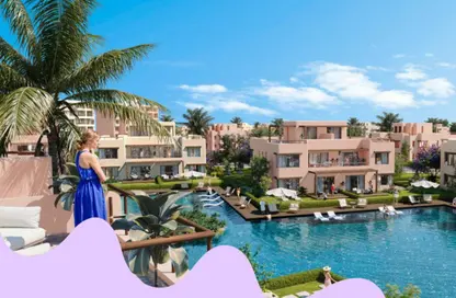 Chalet - 3 Bedrooms - 4 Bathrooms for sale in Hacienda Waters - Qesm Ad Dabaah - North Coast