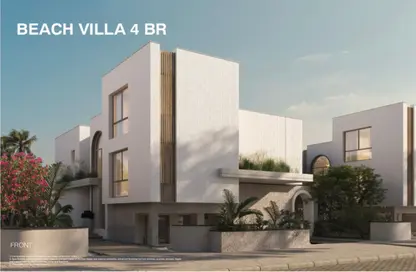 Chalet - 2 Bedrooms - 2 Bathrooms for sale in The Med - Ras Al Hekma - North Coast