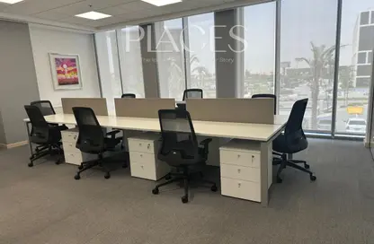 Office Space - Studio - 1 Bathroom for rent in Cairo Festival City - North Investors Area - New Cairo City - Cairo