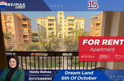 Apartment - 2 Bedrooms - 2 Bathrooms for rent in Dream Land - Al Wahat Road - 6 October City - Giza