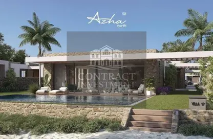 Chalet - 3 Bedrooms - 3 Bathrooms for sale in Azha North - Ras Al Hekma - North Coast