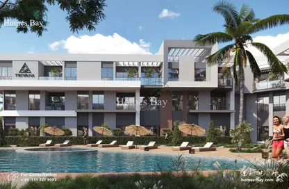 Apartment - 3 Bedrooms - 1 Bathroom for sale in Magawish Resort - Hurghada Resorts - Hurghada - Red Sea
