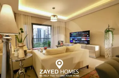 Apartment - 2 Bedrooms - 2 Bathrooms for rent in Park Side Residence - Zed Towers - Sheikh Zayed Compounds - Sheikh Zayed City - Giza