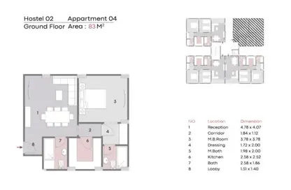 Apartment - 1 Bedroom - 2 Bathrooms for sale in Al Andalus District - New Cairo City - Cairo
