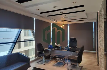 Office Space - Studio - 3 Bathrooms for rent in Business Plus - North Teseen St. - The 5th Settlement - New Cairo City - Cairo