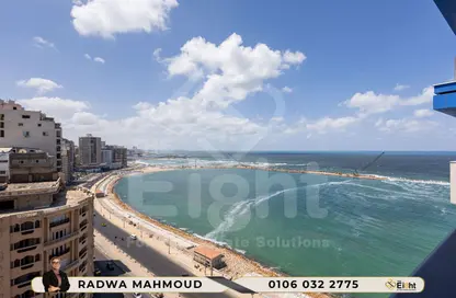 شقة - 3 غرف نوم - 2 حمامات للبيع في طريق الجيش - ميامي - حي اول المنتزة - الاسكندرية