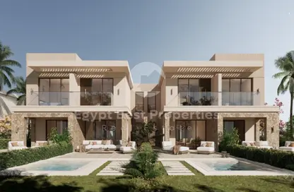 Twin House - 5 Bedrooms - 5 Bathrooms for sale in Summer - Ras Al Hekma - North Coast