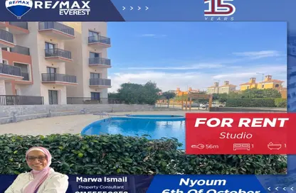 Apartment - Studio - 1 Bathroom for rent in Nyoum October - Northern Expansions - 6 October City - Giza