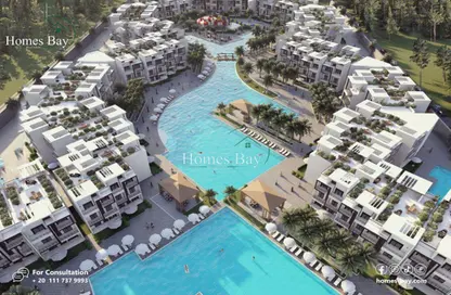 Apartment - 2 Bedrooms - 1 Bathroom for sale in Magawish Resort - Hurghada Resorts - Hurghada - Red Sea