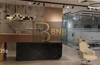 Office Space - Studio - 3 Bathrooms for rent in Bank Center Street - South Teseen St. - The 5th Settlement - New Cairo City - Cairo
