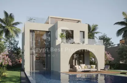 Chalet - 2 Bedrooms - 2 Bathrooms for sale in Makadi Orascom Resort - Makadi - Hurghada - Red Sea