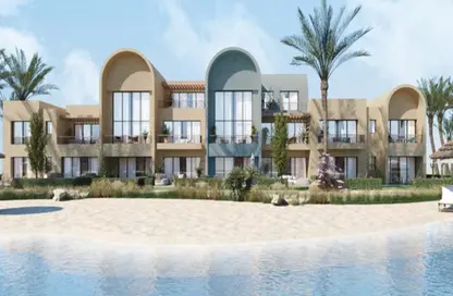 Chalet - 2 Bedrooms - 3 Bathrooms for sale in Kamaran - Al Gouna - Hurghada - Red Sea