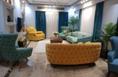 Apartment - 3 Bedrooms - 3 Bathrooms for rent in Al Narges - New Cairo City - Cairo