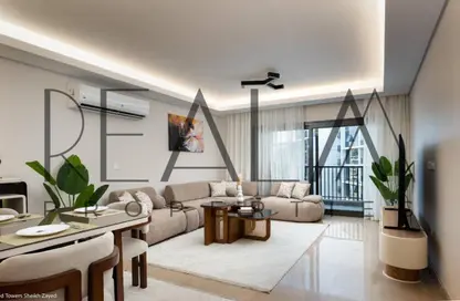 Apartment - 1 Bedroom - 1 Bathroom for sale in Badya Palm Hills - 6 October Compounds - 6 October City - Giza