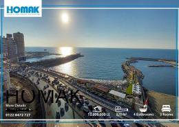 شقة - 5 غرف نوم - 4 حمامات for للبيع in طريق الجيش - جليم - حي شرق - الاسكندرية