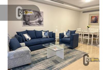 Apartment - 2 Bedrooms - 1 Bathroom for rent in El Rehab Extension - Al Rehab - New Cairo City - Cairo