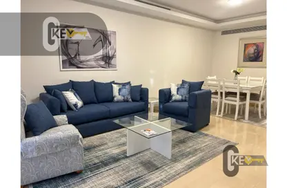 Apartment - 2 Bedrooms - 1 Bathroom for rent in El Rehab Extension - Al Rehab - New Cairo City - Cairo