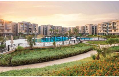 Apartment - 2 Bedrooms - 2 Bathrooms for sale in Galleria Moon Valley - South Investors Area - New Cairo City - Cairo